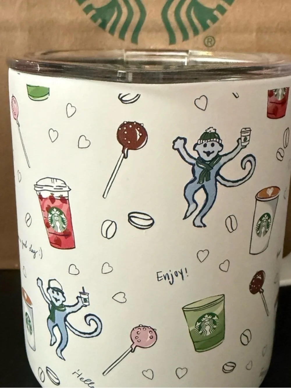 Roller Rabbit x Starbucks Collaboration Mug